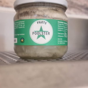 Poolster haring filets